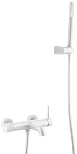 Смеситель для ванны Boheme Uno 463-MW Matt White