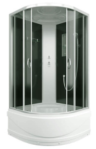Душевая кабина Erlit ER3508TP-C4-RUS / ER3509TP-C4-RUS / ER3510TP-C4-RUS, 80х80, тонированный