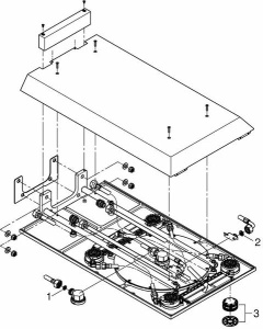 Верхний душ Grohe Rainshower F-series (3 режима) 27938001
