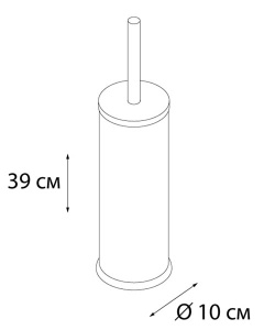 Ершик для унитаза Fixsen FX-452