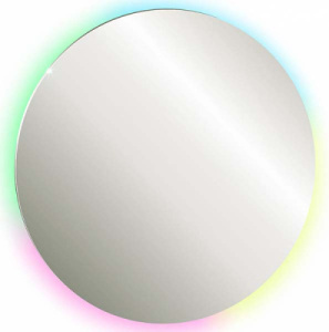 Зеркало Silver Mirrors Саванна RGB Smart-управление, 77х77