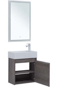 Комплект мебели Aquanet Nova Lite 50 1 дверь дуб рошелье