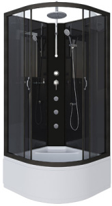 Душевая кабина Niagara Classic NG-6508-14BKTG, 90х90, тонированный