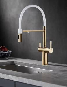 Смеситель для кухонной мойки Rose R358G под фильтр