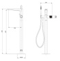 Смеситель для ванны Omnires Contour CT8033CR
