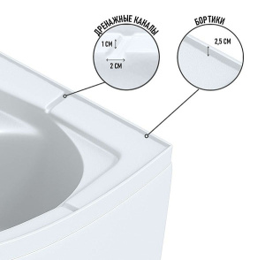 Душевая кабина Niagara Eco NG-4303-14, 80х80/матовый