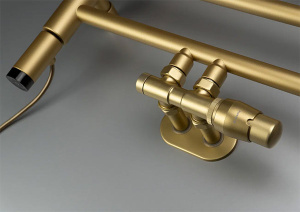 Полотенцесушитель Deante Silia Gold BR AGI_RG31 / AGI_RG41 / AGI_RG51 электрический