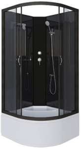 Душевая кабина Niagara Classic NG-6508-14BK, 90х90, тонированный