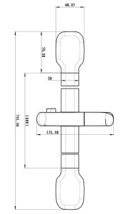 Душевая штанга Lemark LM8078C