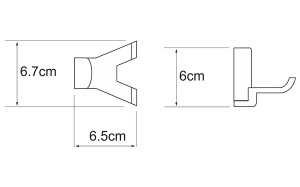 Крючок Wasserkraft Leine K-5023DWHITE