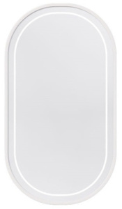 Зеркало Caprigo М-359S, 55х100, белый