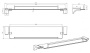 Полка CeramaLux Monelli 70011