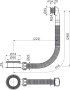 Слив-перелив AlcaPlast A328B