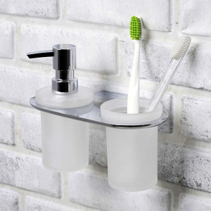 Стакан Wasserkraft Kammel K-8389 с дозатором для жидкого мыла