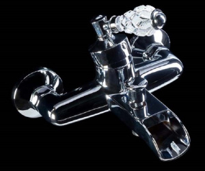 Смеситель для ванны Boheme Vogue Crystal 223-CRST