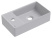 Умывальник Wellsee WC Area 321806000 / 321809000, 41х23 L, серый матовый