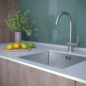 Смеситель для кухонной мойки Paulmark Bend Be212066-SS