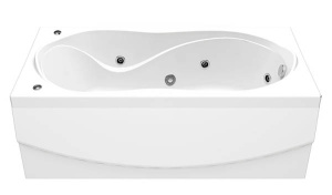 Гидромассажная ванна BAS Ямайка (гидромассаж серия Стандарт), 180х80