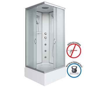 Душевая кабина Niagara Classic NG-1108-14G, 90х90, матовый