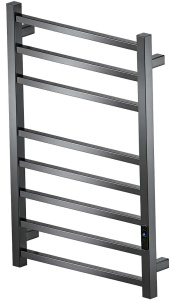 Полотенцесушитель Ganzer GZ928050-Q электрический, 50х80 8 перекладин, оружейная сталь