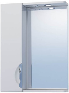 Шкаф-зеркало Vigo Callao 500 / 600 / 700 / 800, 52х70, белый