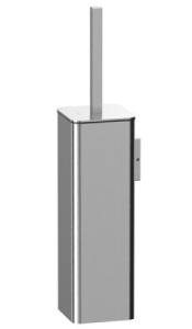 Ершик для унитаза Whitecross Cubo CU2472CR / CU2472NIB, никель брашированный