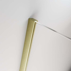 Душевая шторка на ванну Radaway Furo Brushed Gold PND II Door