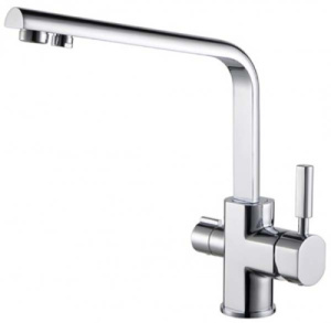 Смеситель для кухонной мойки Kaiser Decor 40144 / 40144-5 под фильтр, хром