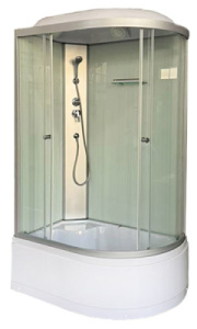 Душевая кабина Saniteco BST-12080WL / BST-12080WR, 120х80, прозрачный