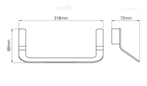 Держатель для полотенец Wasserkraft Sauer K-7960