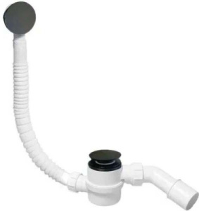 Сифон для ванны McAlpine MRB11-MBL, черный матовый
