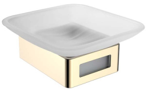 Мыльница Boheme Q Gold 10943-G / Matt Gold 10943-MG, матовый, золото