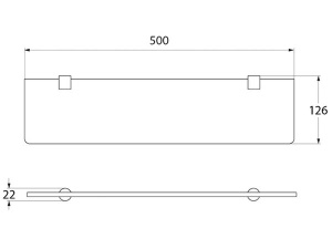 Полка Iddis Renior L049