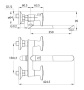 Смеситель для ванны Iddis Copter COPSBL2i10WA