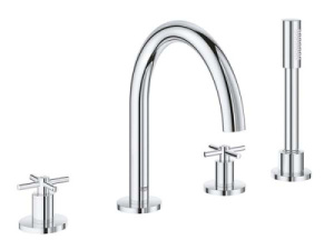 Смеситель на борт ванны Grohe Atrio New 19923003, хром