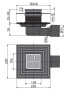 Душевой трап AlcaPlast APV3344