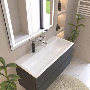 Умывальник Versalia Absolute 50 / 60 / 70 / 80 / 90 / 100, 100х45