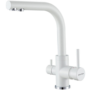 Смеситель для кухонной мойки Paulmark Essen Es213011-431TW(WH) / Es213011-BE с подключением к фильтру воды, бежевый