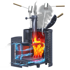 Банная печь под обкладку Технолит AVANGARD ЗК 24 (П2)