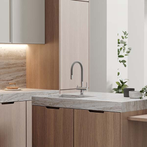 Смеситель для кухонной мойки Sancos Lucia SC4004CH с подключением к фильтру воды