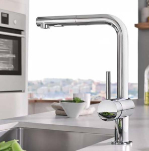 Смеситель для кухонной мойки Grohe Minta 30274000 / 30274DC0, хром