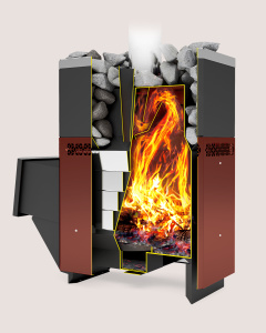 Печь банная Теплодар Русь-12 Л