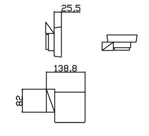 Мыльница Boheme New Venturo 10313-CR / 10313-G, белый, золото