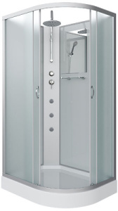 Душевая кабина Niagara Classic NG-3312-14BKTG, 120х80, матовый