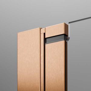 Душевая шторка на ванну Radaway Nes Brushed Copper PND II