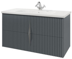 Тумба под умывальник Caprigo Novara 60 35915-TP810 / 80 35916-TP810 / 100 35917-TP810, 100, графит