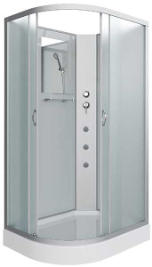 Душевая кабина Niagara Classic NG-3312-14BKG, 120х80, матовый