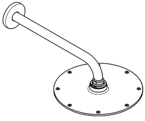 Верхний душ Grohe Rainshower Cosmopolitan Metal 26052000