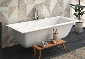 Ванна из искусственного камня Aquanet Bright Stone Slim