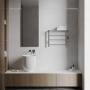 Полотенцесушитель Abber Standard AH4614 электрический с полкой